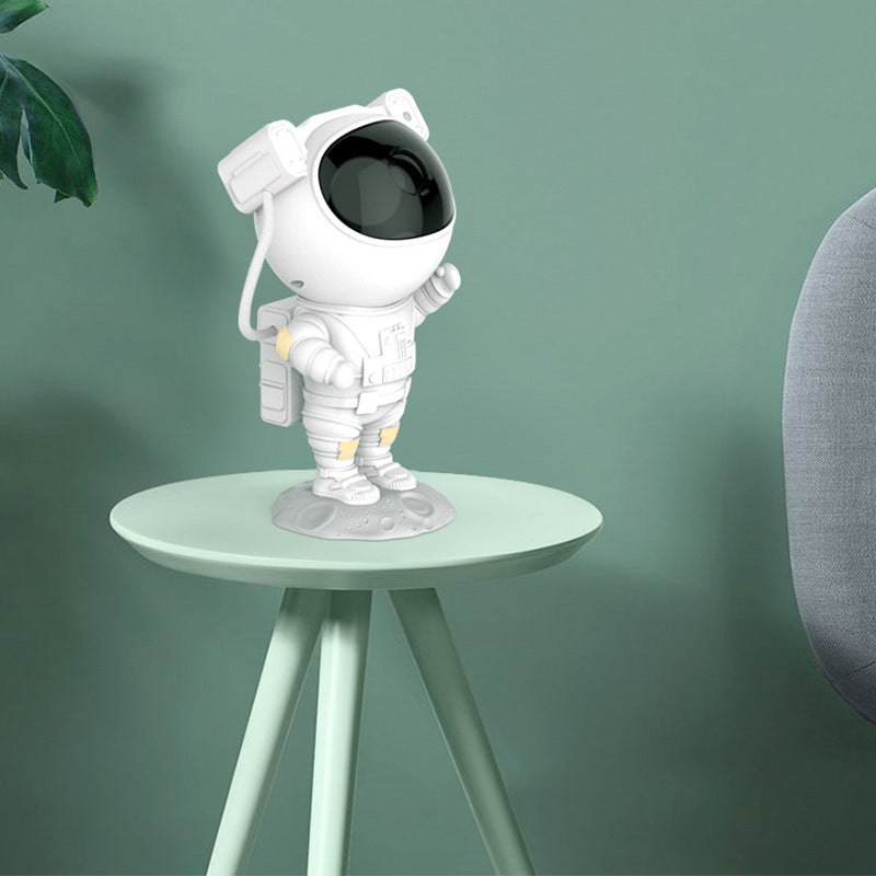 Astronaut Galaxy Star Projector Lamp – USB Night Light for Bedroom Atmosphere