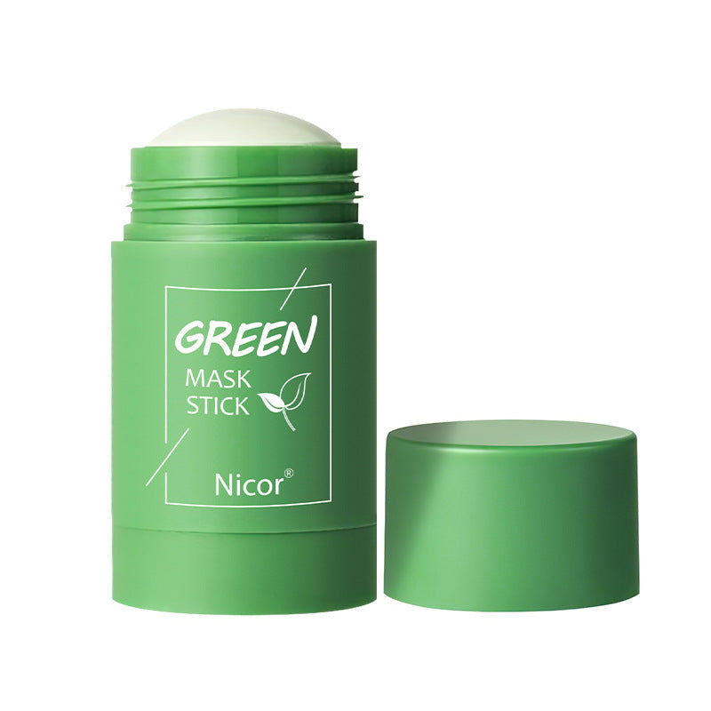 Green Tea & Eggplant Clay Stick Mask – Oil Control, Acne Care & Deep Pore Cleansing | 40g