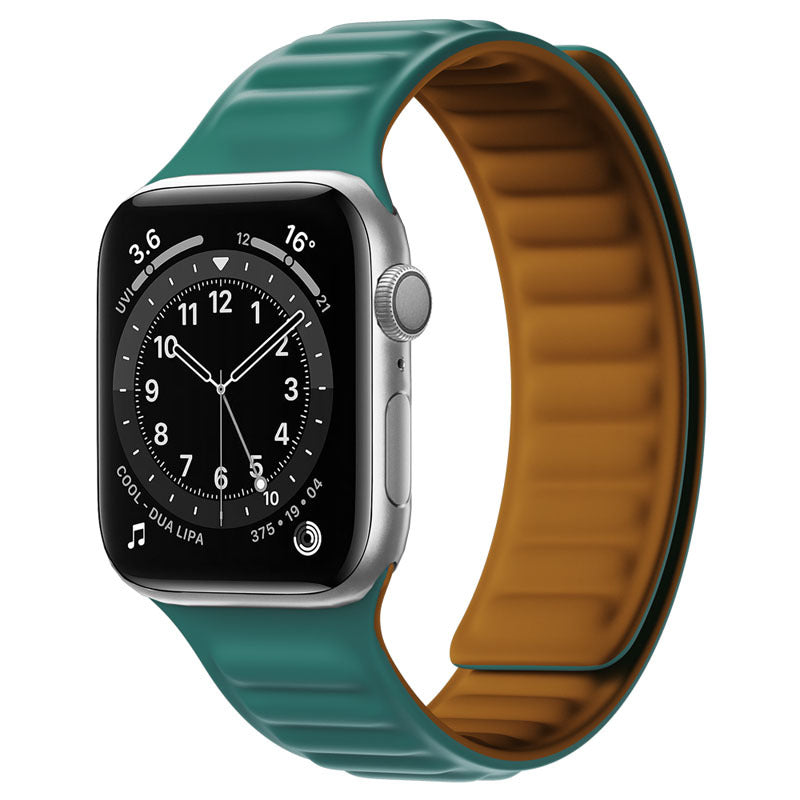 Magnetic Silicone Watch Strap – 18 Color Options | 38/40mm & 42/44mm | Soft & Waterproof