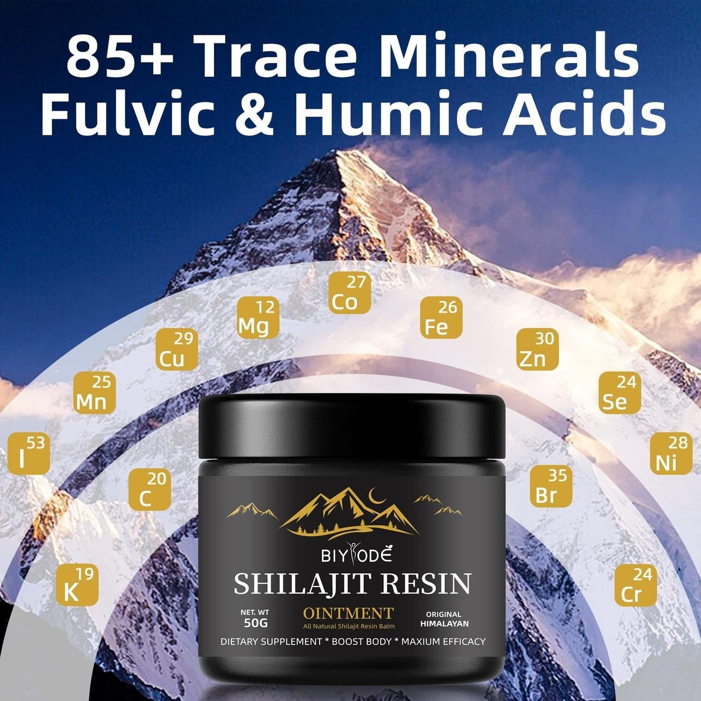 Pure Himalayan Shilajit Gummies with Ashwagandha & Gokshura – No Added Sugar | Energy & Vitality Support (60 Chewables)
