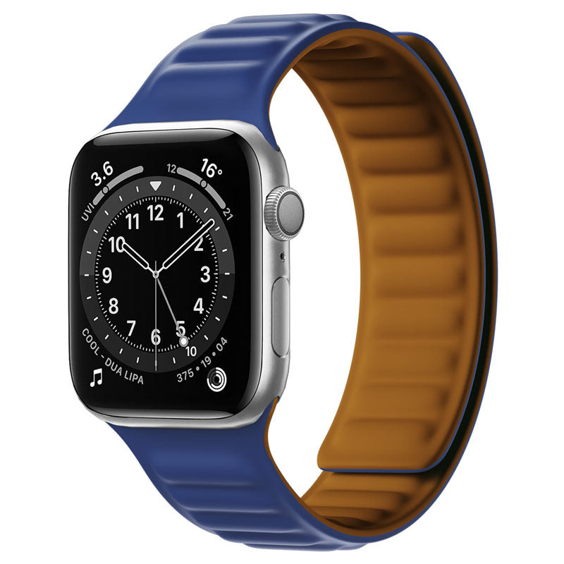 Magnetic Silicone Watch Strap – 18 Color Options | 38/40mm & 42/44mm | Soft & Waterproof
