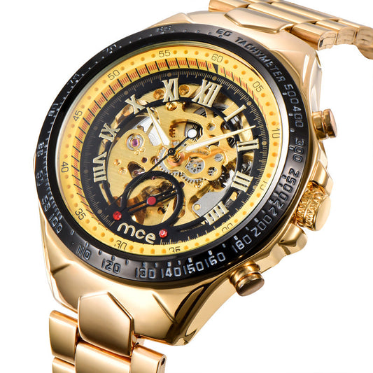 MCE Luxury Mechanical Men's Watch – Automatic Timepiece for the Modern Gentleman