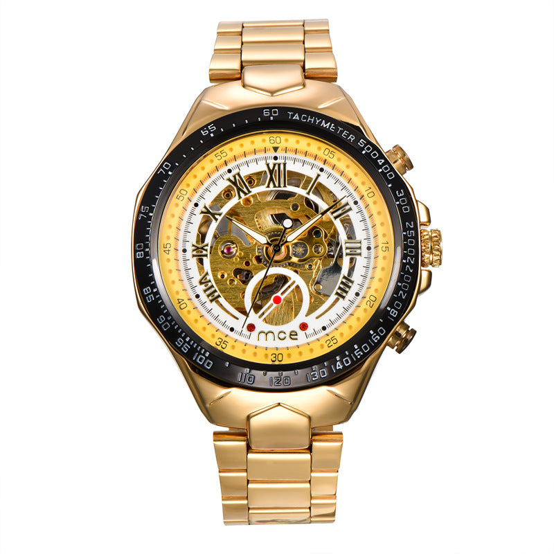 MCE Luxury Mechanical Men's Watch – Automatic Timepiece for the Modern Gentleman