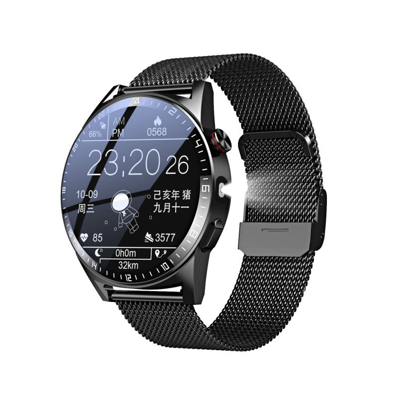Smart Watch with Bluetooth Calling – 32GB, Flashlight, Fitness Tracker & Ultra Long Standby