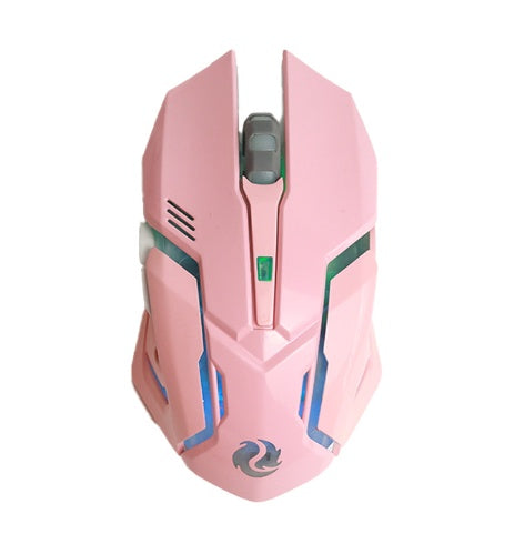 Wireless Charging Silent Gaming Mouse – Ergonomic Rechargeable Mouse for PC & Laptop