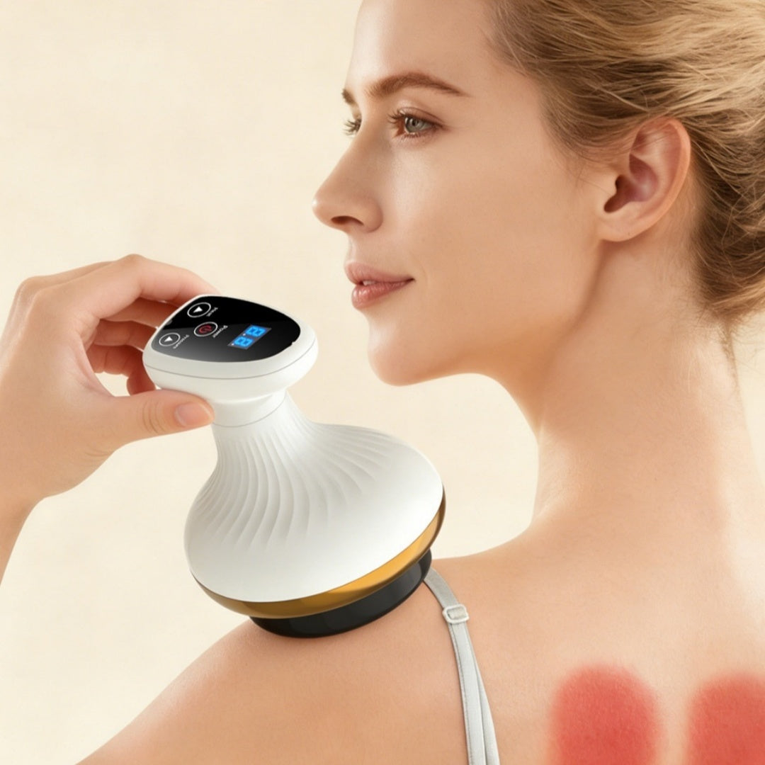Electric Gua Sha Meridian Massager – Rechargeable Beauty & Body Massage Device