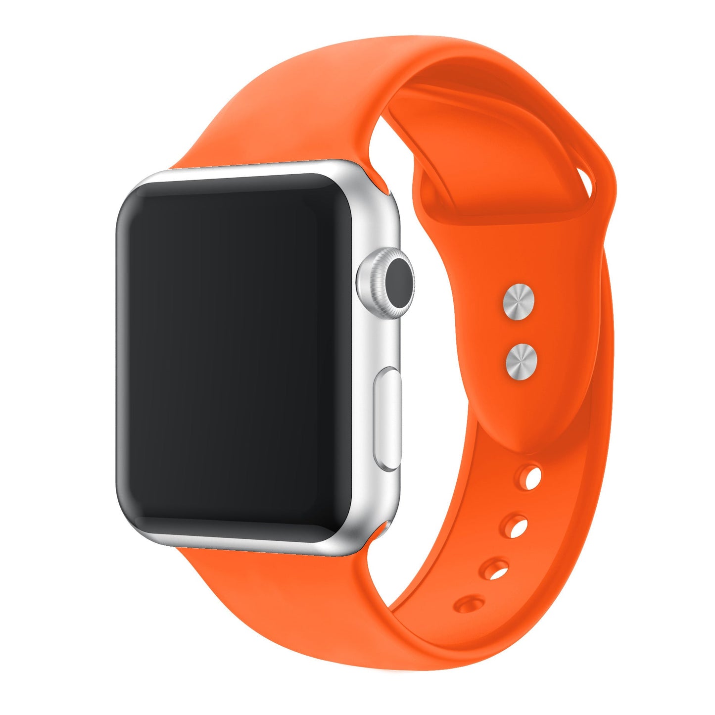 Silicone Watch Strap – Double Nail Secure Fit | 14 Colors | 38/40/41mm & 42/44/45mm