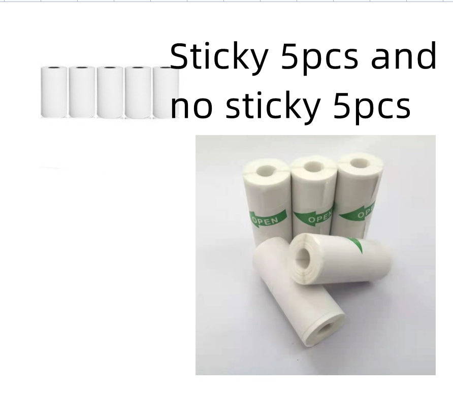 Mini Bluetooth Pocket Printer – 200DPI Inkless | Photos, Notes & Labels | iOS & Android | Pink & Green