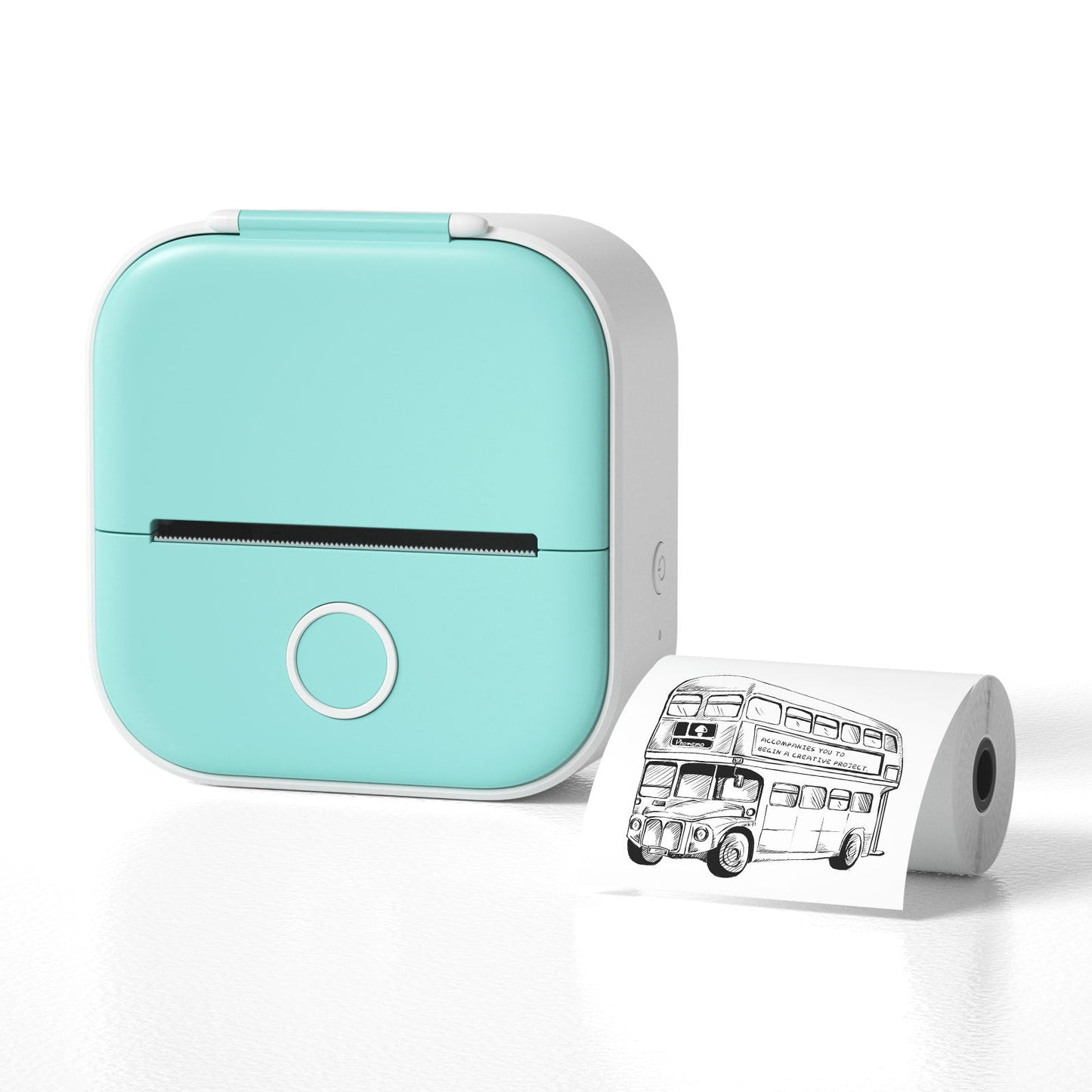 Portable Bluetooth Mini Thermal Printer – Wireless Label & Photo Printer