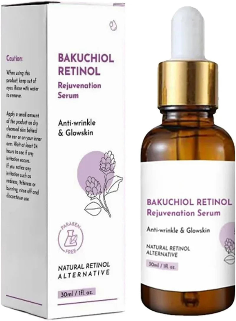 Venature Bakuchiol Retinol Serum – Anti-Aging & Anti-Wrinkle Facial Serum for Glowing Skin (30ml)