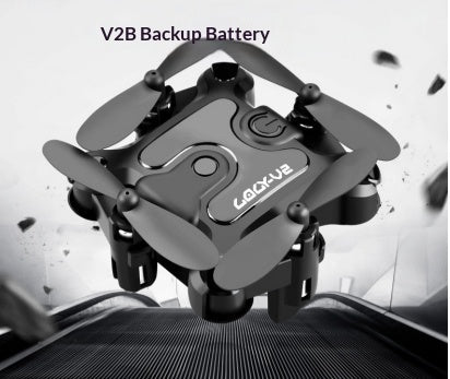 Mini Folding Drone with HD Camera - Portable Quadcopter for Kids & Adults