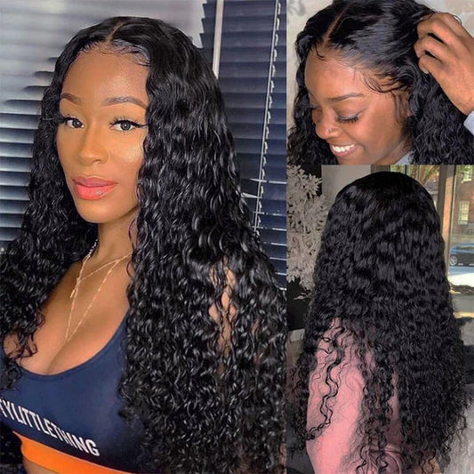 Curly Human Hair Lace Wig – Natural Look, Soft & Bouncy Full Lace Hair Wig