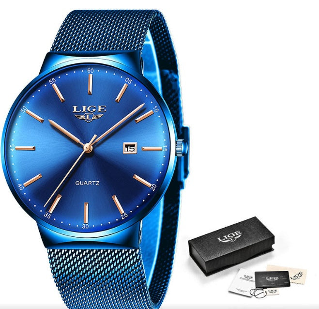 Luxury Men's Elegant Fashion Watch – Premium Stainless Steel Wristwatch