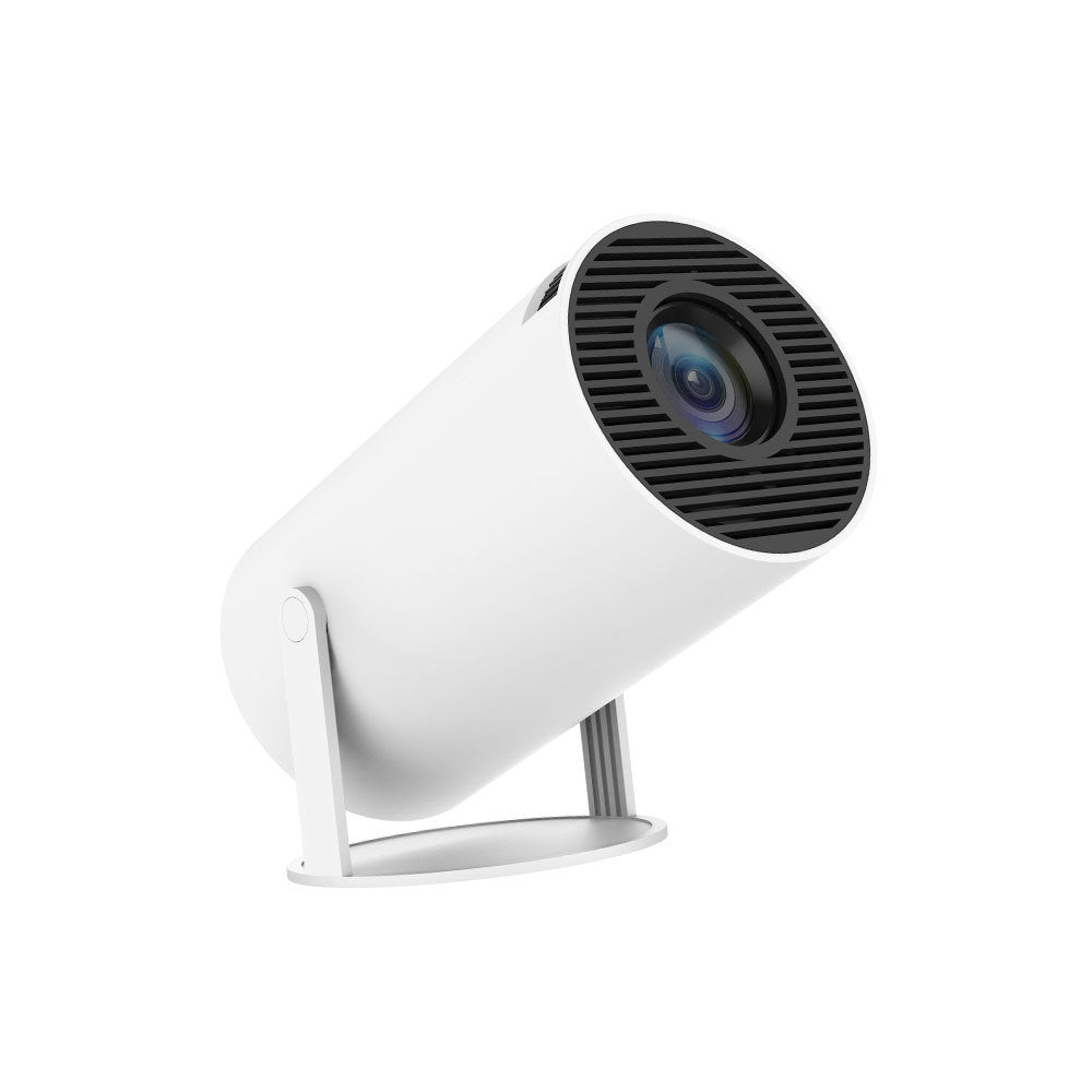 Portable 180° Smart Projector – Auto Focus Home Theater with WiFi & Bluetooth