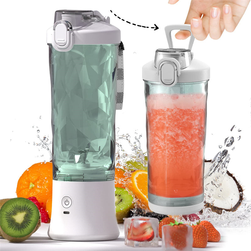 Portable Personal Blender – Mini 6-Blade Juicer for Shakes & Smoothies