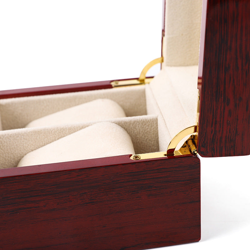 Luxury Wooden Watch Storage Box – 2, 3, 5 or 12 Slot Elegant Display Organizer Case