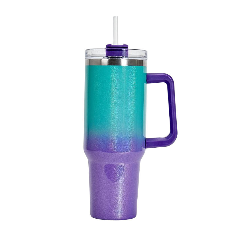 Large Capacity Double-Layer Stainless Steel Vacuum Insulation Cup – Portable Hot & Cold Water Bottle