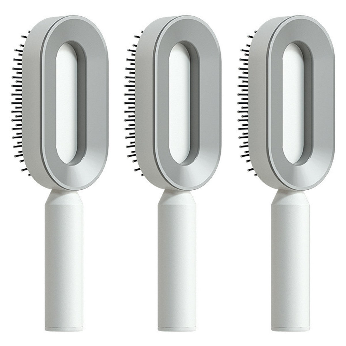 Self-Cleaning Hair Brush – One-Click Hair Release Airbag Scalp Massage Comb