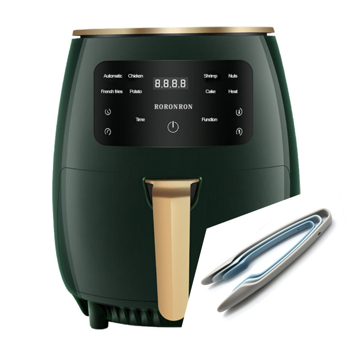 Smart Touch Air Fryer – Home Electric Fryer with Digital Control for Healthy Cooking