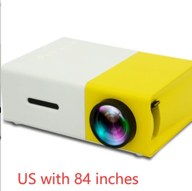 YG300 Mini Portable Projector – HD LED Home Theater Cinema Projector with HDMI & USB