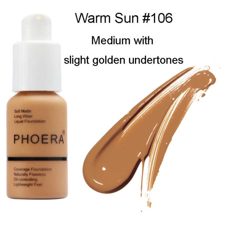 Oil Control Matte Foundation Cream – Natural Coverage Concealer
