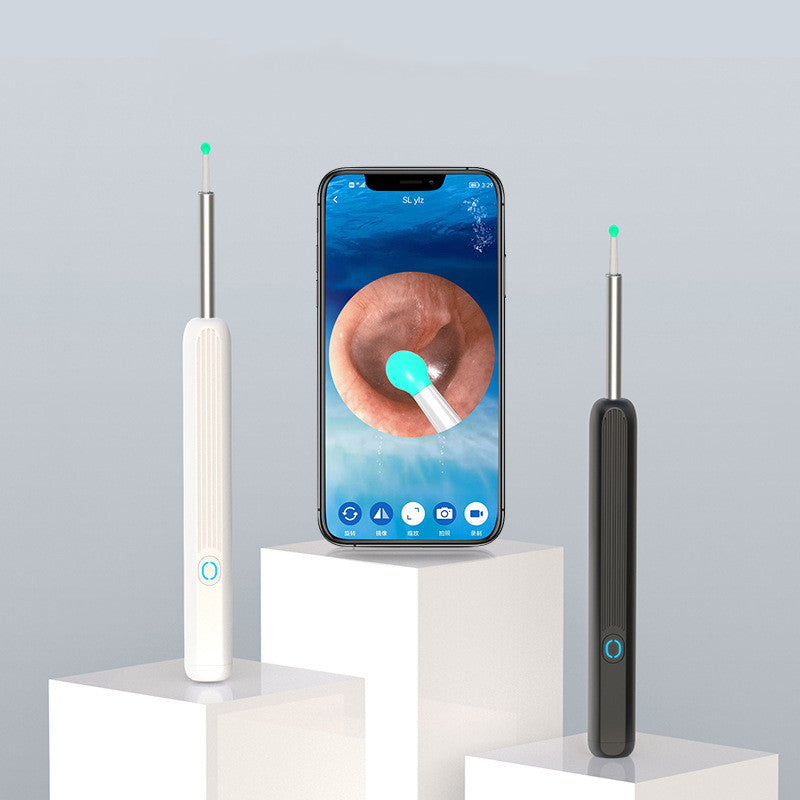 NE3 Ear Cleaner Otoscope – Wireless Ear Wax Removal Tool with Camera & LED Light for iPhone & Android