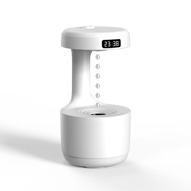Anti-Gravity Air Humidifier – Mute Countercurrent Cool Mist Maker with Levitating Water Drops
