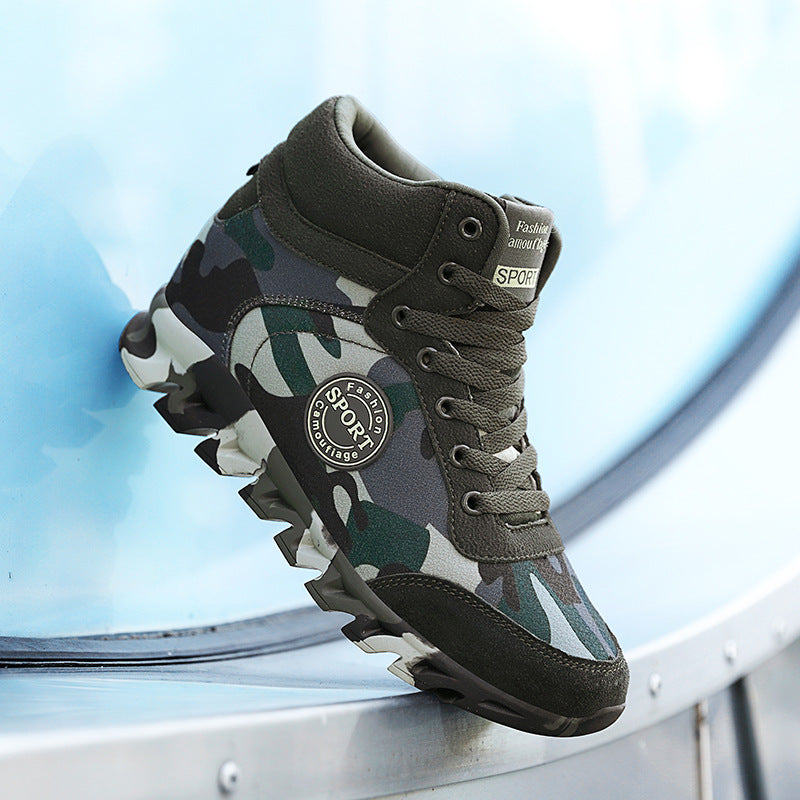 Women's Casual Camouflage Sneakers – Height Boosting Comfortable Fashion Shoes