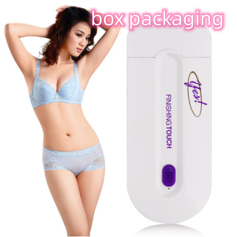 Painless Electric Hair Removal Device – Micro-Oscillation Technology | Face, Bikini, Arms & Legs | All Skin Types