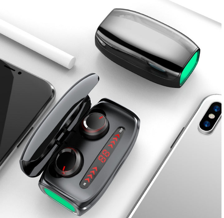 T11 Wireless Bluetooth 5.0 Earbuds – Stereo TWS In-Ear Headphones with Battery Display & Voice Control
