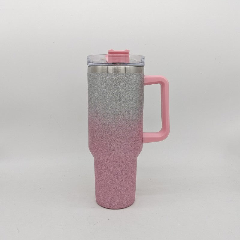 Large Capacity Double-Layer Stainless Steel Vacuum Insulation Cup – Portable Hot & Cold Water Bottle