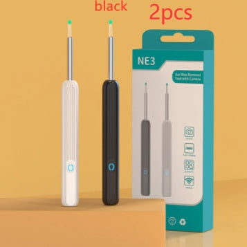 NE3 Ear Cleaner Otoscope – Wireless Ear Wax Removal Tool with Camera & LED Light for iPhone & Android