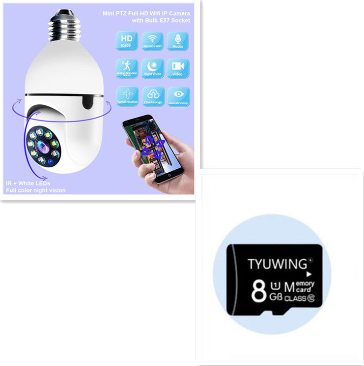 WiFi Bulb Camera 1080P HD – Home Security E27
