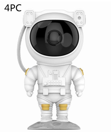 Astronaut Galaxy Star Projector Lamp – USB Night Light for Bedroom Atmosphere