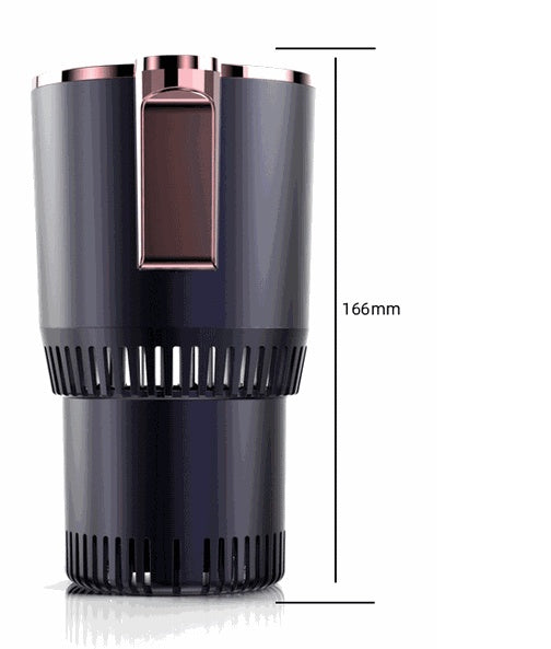 12V Smart Car Cup Warmer & Cooler – Digital Temp Display, 36W | Hot & Cold Beverage Holder