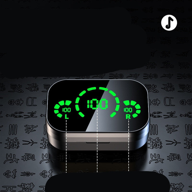 YD03 TWS Wireless Earbuds – Bluetooth 5.3, Smart Digital Display & Breathing Light