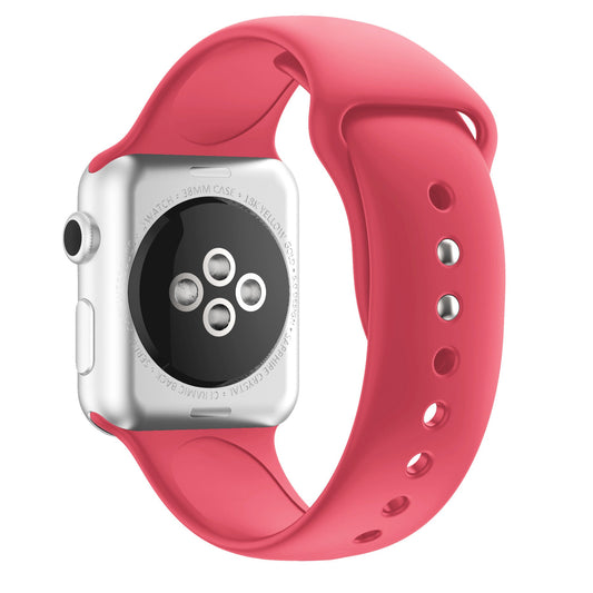 Silicone Watch Strap – Double Nail Secure Fit | 14 Colors | 38/40/41mm & 42/44/45mm