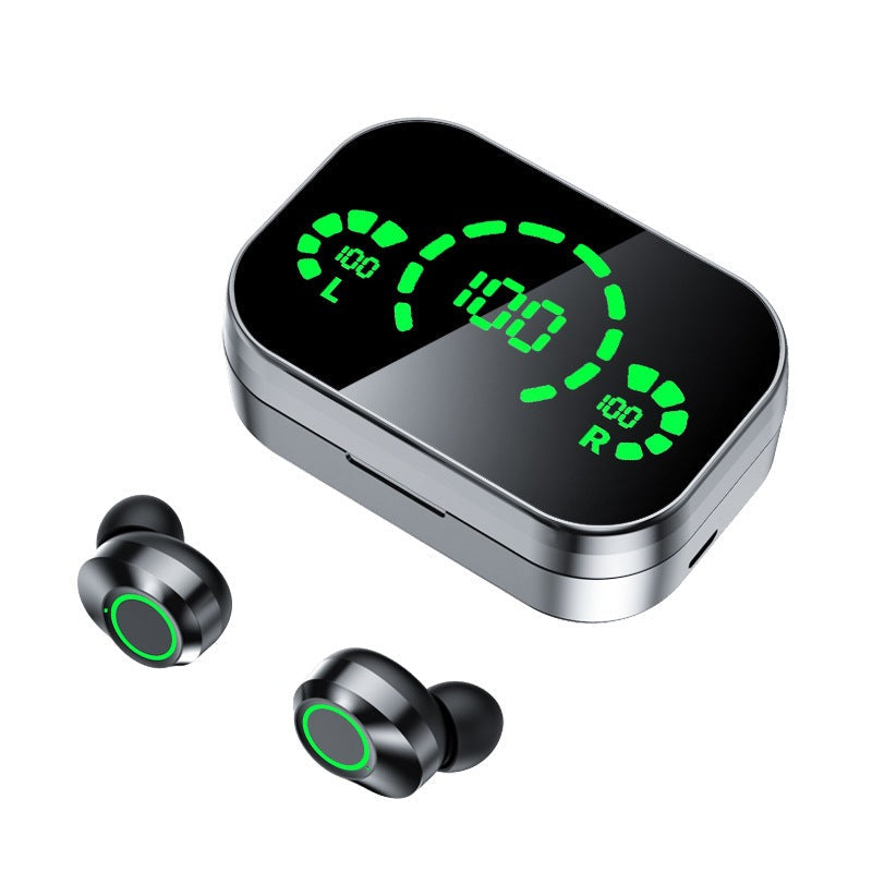 YD03 TWS Wireless Earbuds – Bluetooth 5.3, Smart Digital Display & Breathing Light