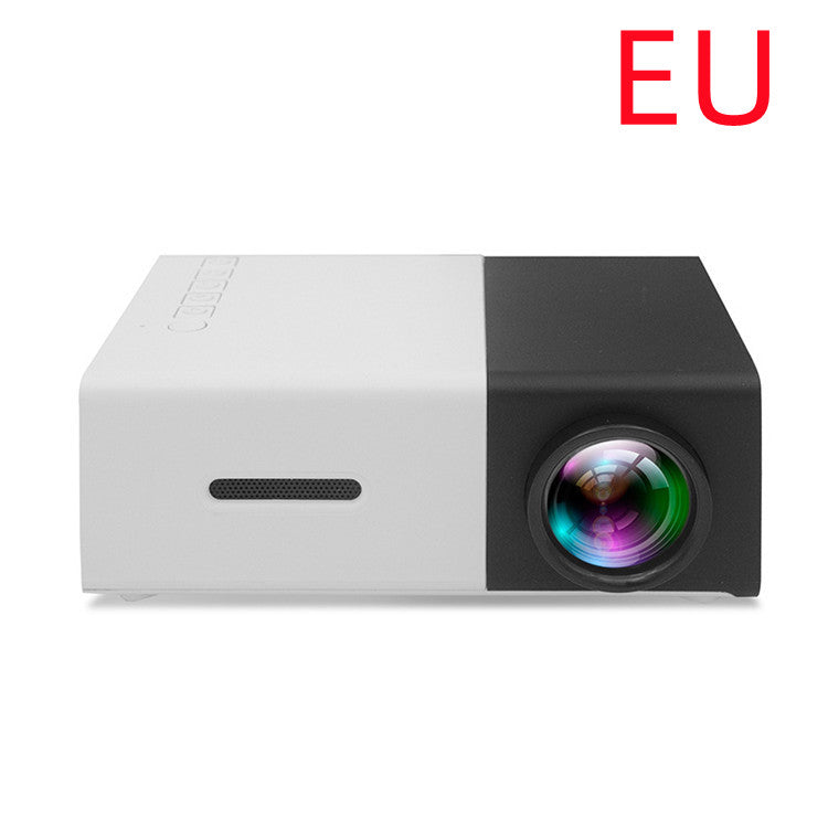 YG300 Mini Portable Projector – HD LED Home Theater Cinema Projector with HDMI & USB