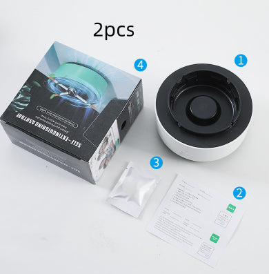 Electronic Smoke Removal Ashtray – Air Purifier with Anion Filtration