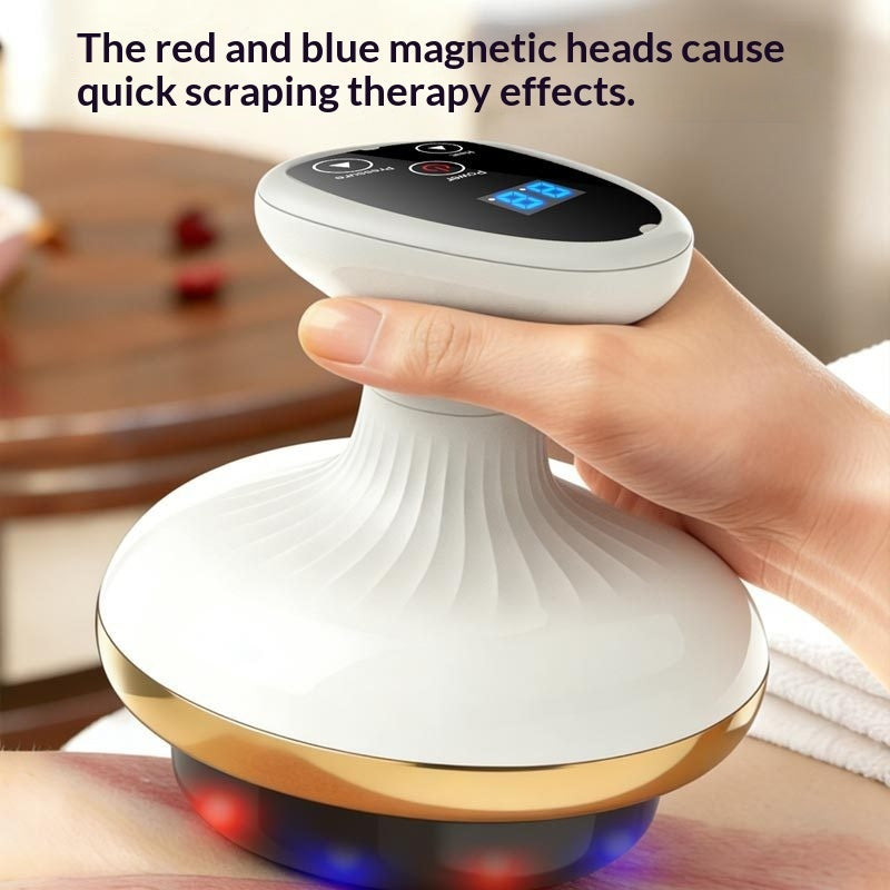 Electric Gua Sha Meridian Massager – Rechargeable Beauty & Body Massage Device