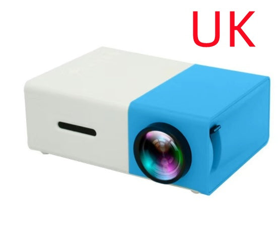 YG300 Mini Portable Projector – HD LED Home Theater Cinema Projector with HDMI & USB