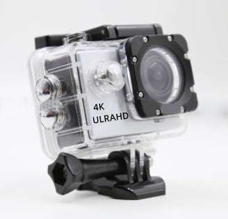4K Waterproof Sport Camera – Ultra HD Action Cam with Wide Angle Lens for Outdoor Adventure