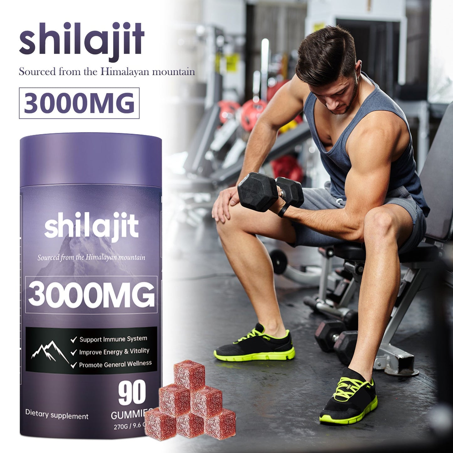 Soft Candy Energy Boost Gummies – Immune Support & Daily Energy Supplement