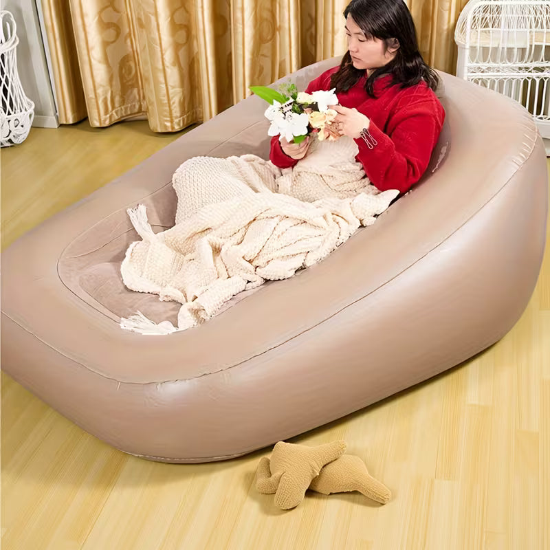 Premium Automatic Inflatable Sofa Chair – Portable Air Couch & Lounge Chair for Indoor, Outdoor & Camping