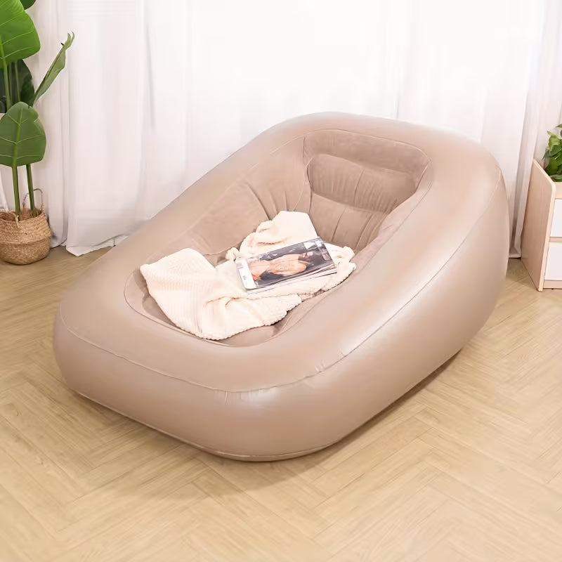 Premium Automatic Inflatable Sofa Chair – Portable Air Couch & Lounge Chair for Indoor, Outdoor & Camping