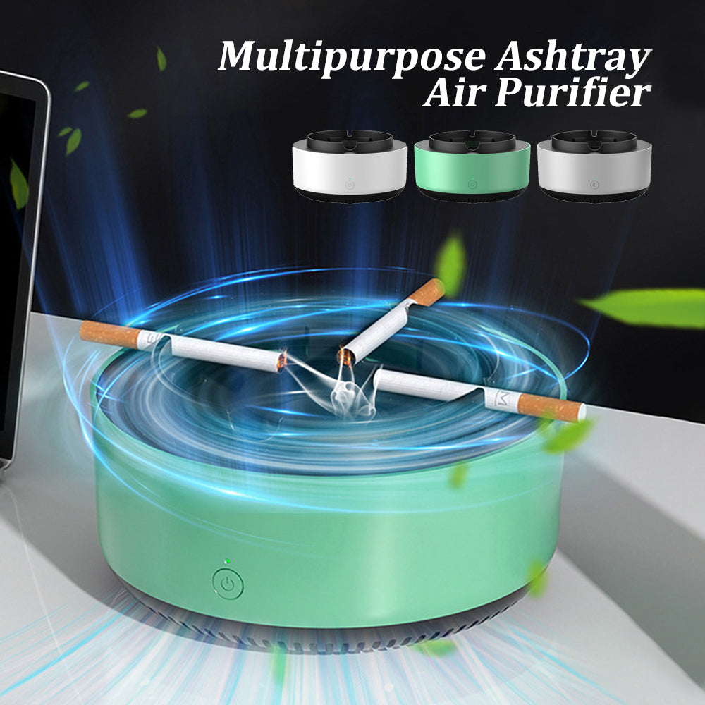 Electronic Smoke Removal Ashtray – Air Purifier with Anion Filtration