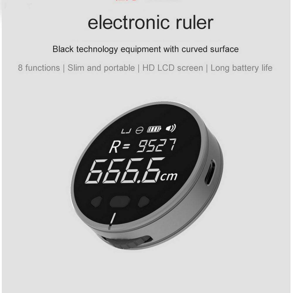 Digital Electronic Measuring Ruler – HD LCD High Precision Tape Measure Tool