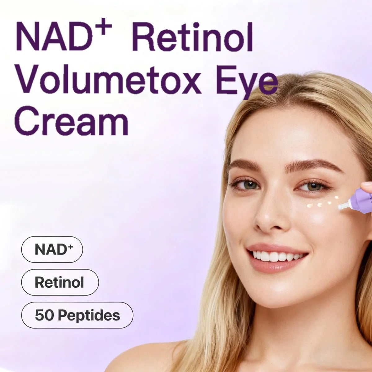 Numbuzin No.9 NAD+ Retinol Volumetox Eye Cream | Anti-Aging Eye Care
